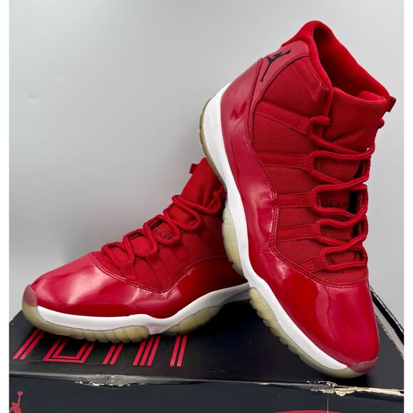 Air Jordan 11 Retro Mens 11 “Win Like ‘96” 378037-623 # 278 main image 7